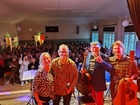 Konsertin päätöstunnelmissa Hanna Ekola, Martti Heikkilä, Make Tommila ja Pekka Nisu. Kuva Johanna Lindholm.