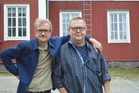Martti ja Mikko keikan jälkeen. Kuva: Merja Laaksonen.